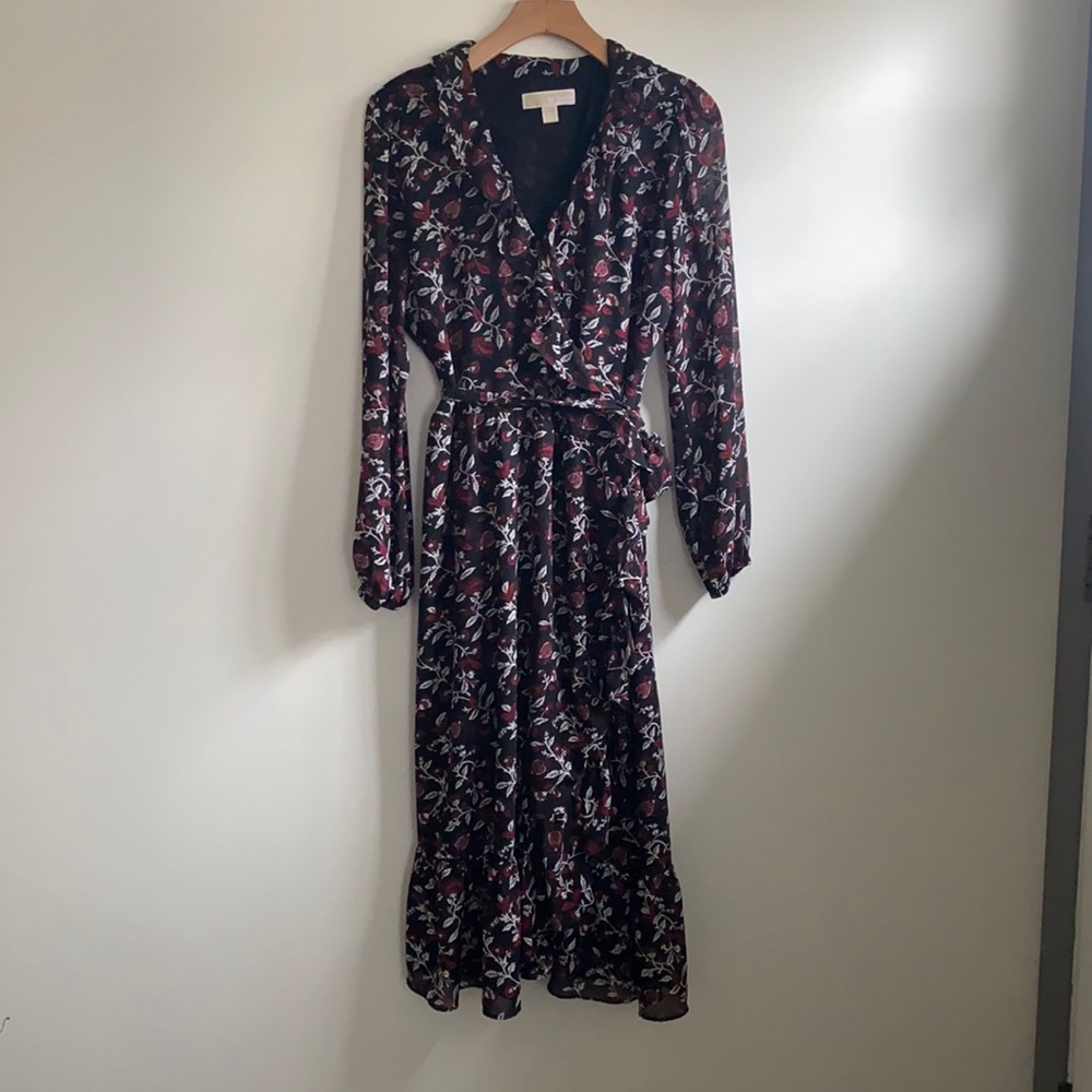 Michael Kors Wrap Midi Dress- Size XL